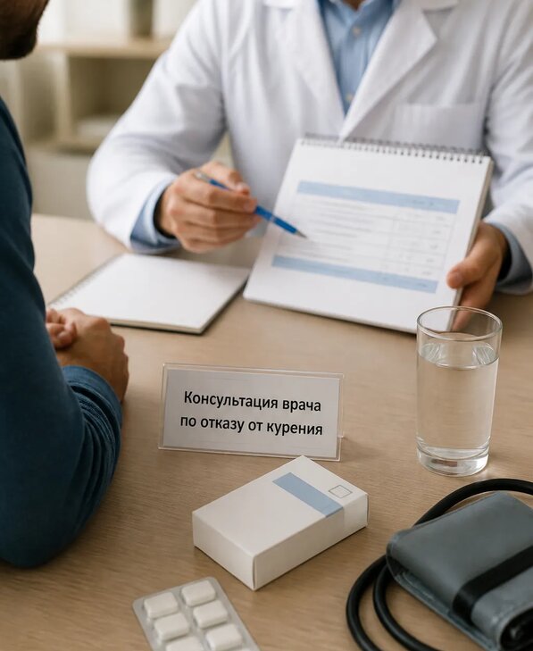 Консультация врача по отказу от курения для взрослых в Валуйках